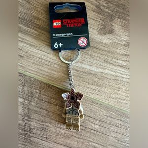 Stranger things lego demigorgon keychain